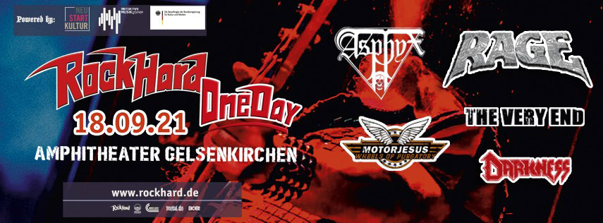 Festivalflyer Rock Hard One Day 2021, Quelle: www.rockhard.de