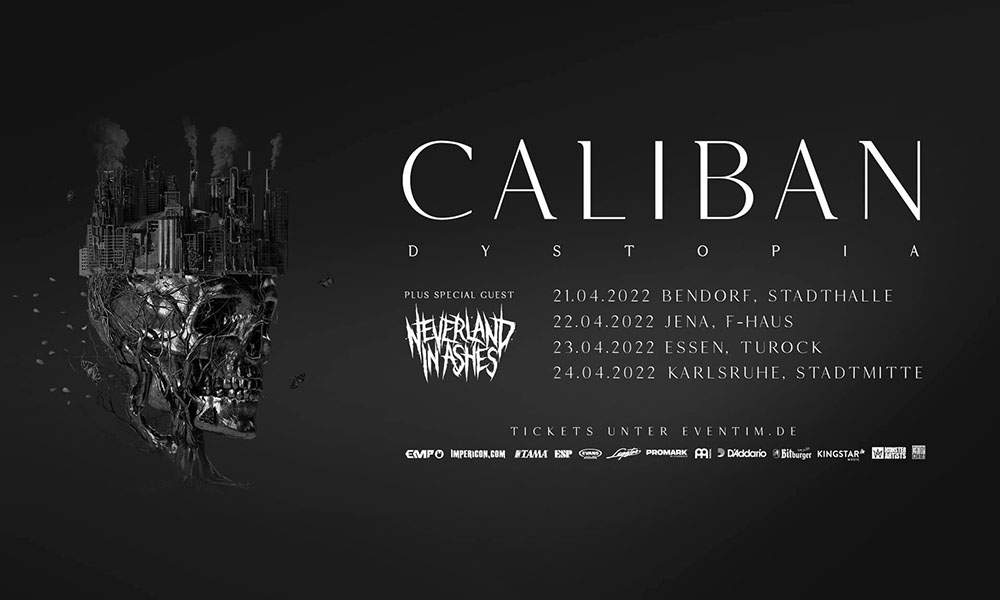 CALIBAN Dystopia Tour 2022