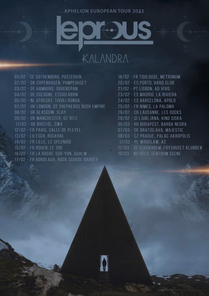 Leprous - "Aphelion" European Tour 2023 + Kalandra