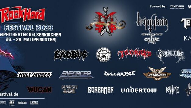 ROCK HARD FESTIVAL 2023 letzte Bands und Running Order