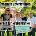 Kissin’ Dynamite unterstützen den Förderverein für krebskranke Kinder Tübingen e.V.