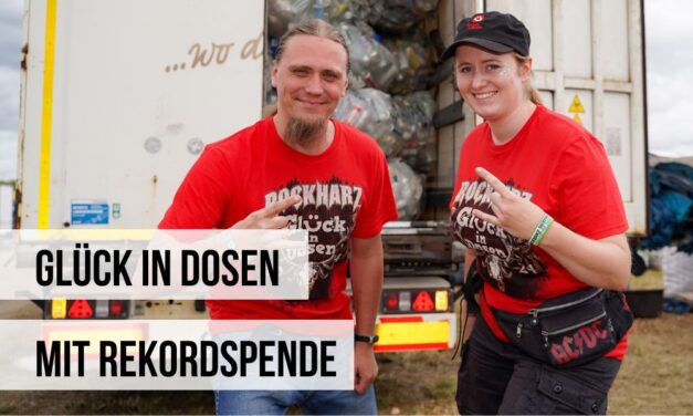 GLÜCK IN DOSEN freut sich über noch trinkfesteres Rockharz Open Air 2024