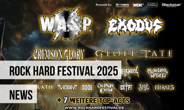 ROCK HARD Festival 2025 – Verstärkung für das Line-up